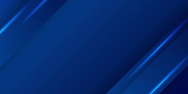 Mavi arka plan tasarımı. Modern gradyan şekiller kompozisyonu. Gelecekçi tasarım posterleri