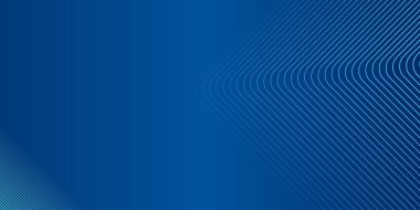 Soyut geometrik ve mavi, dalgalı çizgi arkaplanlı. Çizim vektör tasarımı