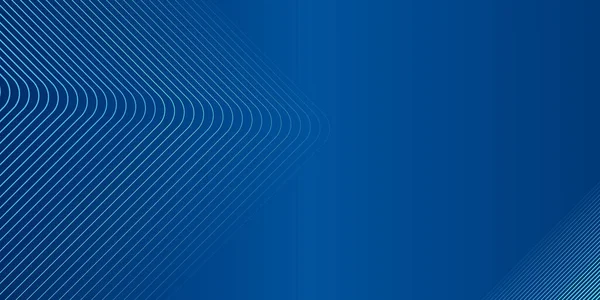 Abstrakte Geometrische Und Blaue Farbe Mit Wellenförmigem Linienhintergrund Illustrationsvektordesign — Stockvektor