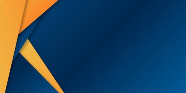 Modern kurumsal tarzda Geometrik arkaplan ve mavi gradyan rengine sahip soyut geometrik şekiller