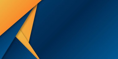 Modern kurumsal tarzda Geometrik arkaplan ve mavi gradyan rengine sahip soyut geometrik şekiller