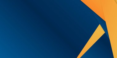 Modern kurumsal tarzda Geometrik arkaplan ve mavi gradyan rengine sahip soyut geometrik şekiller