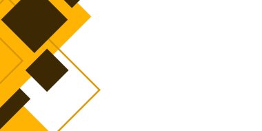 Kare elemanlı soyut geometrik arkaplan. Geometrik şekilli bilgi grafikleri. Etiket tasarımı. İş sunumu için vektör illüstrasyonu