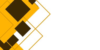 Kare elemanlı soyut geometrik arkaplan. Geometrik şekilli bilgi grafikleri. Etiket tasarımı. İş sunumu için vektör illüstrasyonu