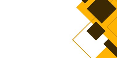 Kare elemanlı soyut geometrik arkaplan. Geometrik şekilli bilgi grafikleri. Etiket tasarımı. İş sunumu için vektör illüstrasyonu