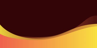 Dalga eğrisi elementinin vektör arkaplanı. Dalgalı şekilde soyut vektör arkaplanı. Modern minimalist kurumsal konsepte sahip dinamik arkaplan