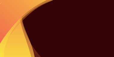 Dalga eğrisi elementinin vektör arkaplanı. Dalgalı şekilde soyut vektör arkaplanı. Modern minimalist kurumsal konsepte sahip dinamik arkaplan