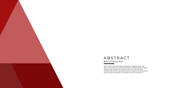 Абстрактный Геометрический Красный Черный Фон Инфо Графическая Композиция Геометрическими Фигурами — стоковый вектор
