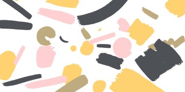 Memphis Basit Renkli Soyut Çember Çizgisi Dikdörtgen Kutusu Oku Dağdan Çapraz Nehir Turtası Mısır Temel Şekil Arkaplan Gömleği