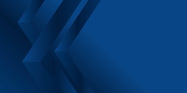 Modern mavi iş soyut sunum arkaplanı