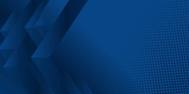 Modern mavi iş soyut sunum arkaplanı