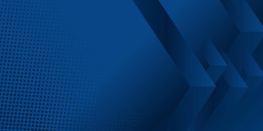 Modern mavi iş soyut sunum arkaplanı