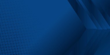 Modern mavi iş soyut sunum arkaplanı