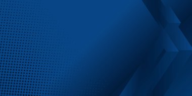 Modern mavi iş soyut sunum arkaplanı