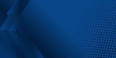 Modern mavi iş soyut sunum arkaplanı