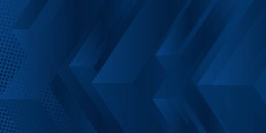 Modern mavi iş soyut sunum arkaplanı