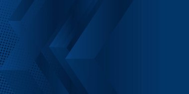 Modern mavi iş soyut sunum arkaplanı