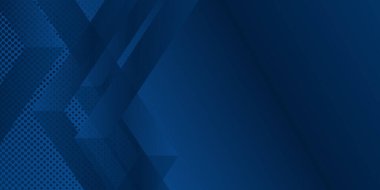 Modern mavi iş soyut sunum arkaplanı