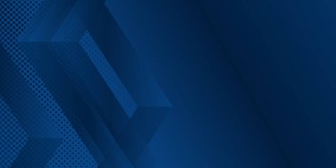 Modern mavi iş soyut sunum arkaplanı