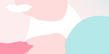 El çizimi dokular, memphis tarzı soyut arkaplan