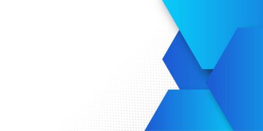 Modern soyut geometrik arkaplan. Diyagonal şekil dekorasyonlu dinamik desenli geometrik element tasarımı. Sunum için modern mavi ve siyah gradyan ışık vektörü çizimi