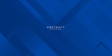 İşletme ve şirket için çapraz dikdörtgen şerit ışıklı mavi sunum arka planı. Sunum, afiş, kapak, web, kartvizit arkaplan, poster için vektör illüstrasyon tasarımı