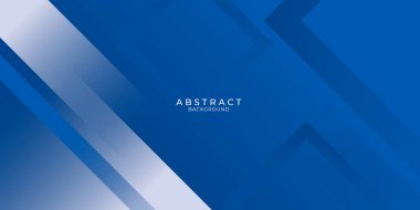 İşletme ve şirket için çapraz dikdörtgen şerit ışıklı mavi sunum arka planı. Sunum, afiş, kapak, web, kartvizit arkaplan, poster için vektör illüstrasyon tasarımı
