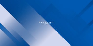 İşletme ve şirket için çapraz dikdörtgen şerit ışıklı mavi sunum arka planı. Sunum, afiş, kapak, web, kartvizit arkaplan, poster için vektör illüstrasyon tasarımı