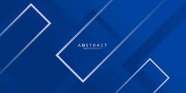 İşletme ve şirket için çapraz dikdörtgen şerit ışıklı mavi sunum arka planı. Sunum, afiş, kapak, web, kartvizit arkaplan, poster için vektör illüstrasyon tasarımı