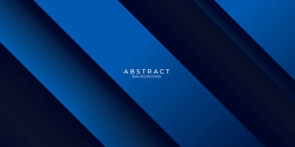 Mörkblå Bakgrund Med Dynamiska Abstrakta Grafiska Element För Presentation Bakgrund — Stock vektor
