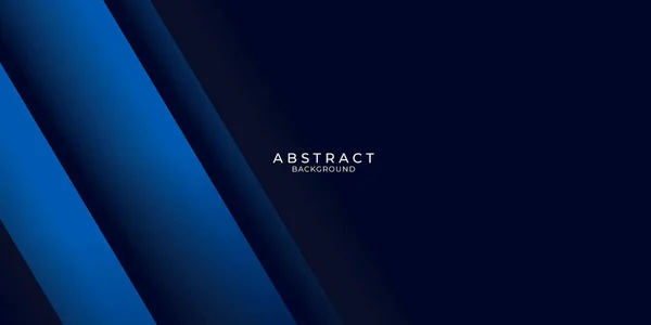 现代几何深蓝色3D纹理背景与现代商业概念的展示设计 技术横幅 企业海报 — 图库矢量图片