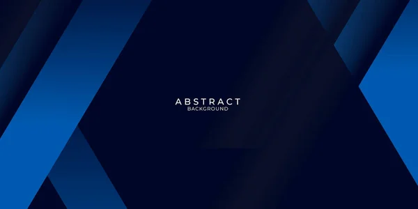 Modern Geometric Dark Blue Texture Background Modern Business Concept Presentation — Stock Vector