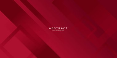 Soyut parlak kırmızı modern arkaplan gradyan rengi. Kırmızı kestane rengi ve beyaz gradyan, şık bir çizgi ve sunum tasarımı için kare dekorasyon elbisesi.