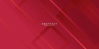 Soyut parlak kırmızı modern arkaplan gradyan rengi. Kırmızı kestane rengi ve beyaz gradyan, şık bir çizgi ve sunum tasarımı için kare dekorasyon elbisesi.