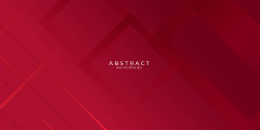 Soyut parlak kırmızı modern arkaplan gradyan rengi. Kırmızı kestane rengi ve beyaz gradyan, şık bir çizgi ve sunum tasarımı için kare dekorasyon elbisesi.
