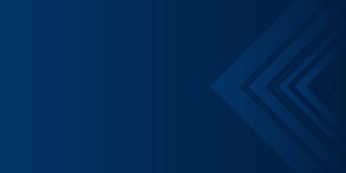 Geometrik 3 boyutlu üçgenler ve ışık sızıntılarıyla koyu lacivert soyut sunum arkaplanı