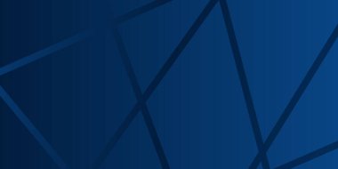 Geometrik 3 boyutlu üçgenler ve ışık sızıntılarıyla koyu lacivert soyut sunum arkaplanı