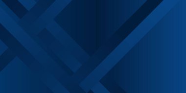 Dinamik efektli soyut çizgili mavi arkaplan. Hareket vektörü illüstrasyonu. Modaya uygun lacivert renkler. Reklam, pazarlama, sunum için kullanılabilir