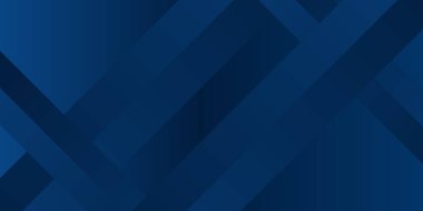 Dinamik efektli soyut çizgili mavi arkaplan. Hareket vektörü illüstrasyonu. Modaya uygun lacivert renkler. Reklam, pazarlama, sunum için kullanılabilir