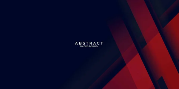 Modern Dark Red Abstract Vector Banner Background Illustration Abstract Red — Stock Vector