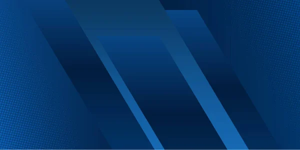 Blauer Abstrakter Hintergrund Mit Modernem Und Futuristischem Unternehmenskonzept Für Präsentationsdesign — Stockvektor
