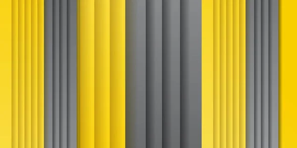 Fond Jaune Argenté Avec Une Composition Couleur Gris Foncé Abstraite — Image vectorielle