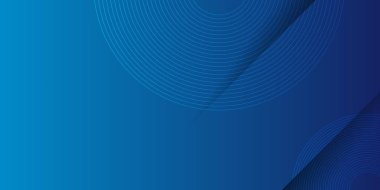 Çapraz çizgileri olan parlak mavi dinamik soyut vektör arkaplanı. Satılık gece partisi için 3 boyutlu sunum afişi. Hızlı hareket eden yumuşak daire dalga çizgisi çizgisi dekorasyonu