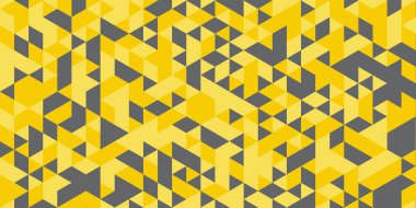 Sarı ve gümüş sunum arka planı ve modern şirket konsepti. Sarı ve nihai gri rastgele çokgen arka plan. Yılın 2021 rengi