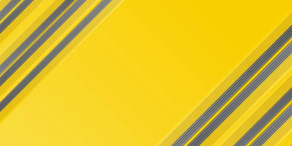 黄色和银色背景 深灰色成分在抽象地 具有重叠矩形平滑阴影的抽象背景可用于您的广告横幅 销售横幅模板 — 图库矢量图片