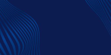 Dinamik efektli soyut mavi arkaplan. Hareket vektörü illüstrasyonu. Moda eğilimleri. Reklam, pazarlama, sunum için kullanılabilir