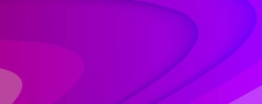 Vektör soyut mor arkaplan. Kıvrımlı dalga çizgileri olan koyu mor bir arkaplan. Mor ışık çizgisi efekt soyut arkaplan biçimi