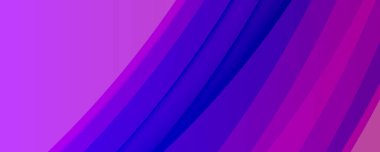 Vektör soyut mor arkaplan. Kıvrımlı dalga çizgileri olan koyu mor bir arkaplan. Mor ışık çizgisi efekt soyut arkaplan biçimi