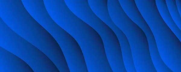 ダイナミック効果のあるモダンな3D抽象的な青の背景 モーションベクトルイラスト トレンディなグラデーション マーケティング プレゼンテーションに使用できます — ストックベクタ
