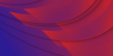 Akan neon eğimleri geometrik soyut arka plan düz çizgiler ve yuvarlak kuyruklar. Duvar kağıdı, pankart, arkaplan, kart, iniş sayfası için sıvı renk gradyan arkaplanı